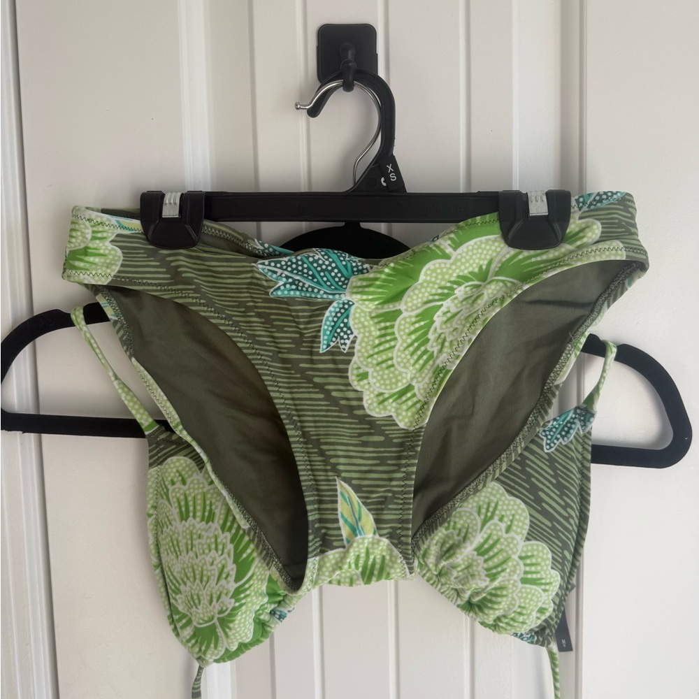 Aerie Green Floral Bikini